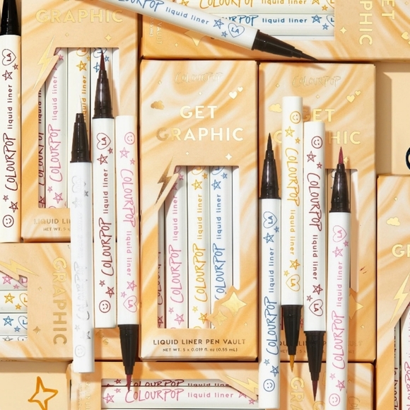 ColourPop "Get Graphic" liquid liner pen set - Picture 3 of 4